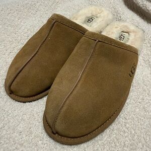 UGG Tan Suede Slippers